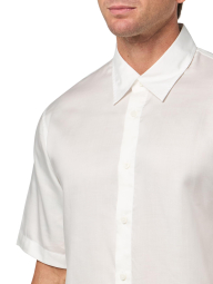 Мужская рубашка Armani Exchange с коротким рукавом 1159848809 (Белый M)