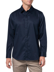 Рубашка Guess на пуговицах 1159848834 (Синий S)