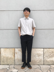 Рубашка с коротким рукавом AIRism UNIQLO 1159849088 (Серый XL)