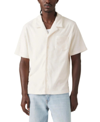 Мужская рубашка Levi's из махровой ткани 1159849581 (Молочный XL)