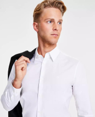 Мужская рубашка Calvin Klein 1159849934 (Белый L)