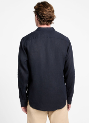 Мужская льняная рубашка Guess 1159849997 (Синий M)