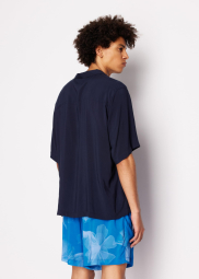 Чоловічі сорочки Armani Exchange з коротким рукавом 1159850848 (Синій M)