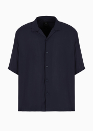 Чоловічі сорочки Armani Exchange з коротким рукавом 1159850848 (Синій M)