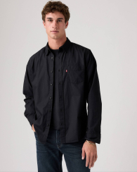 Чоловіча сорочка Levi's з кишенею 1159850855 (Чорний L)