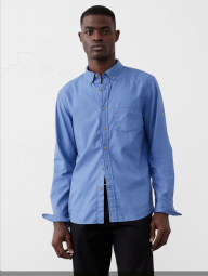 Мужская рубашка Banana Republic 1159851469 (Синий XL)