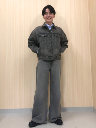 Рубашка UNIQLO 1159851926 (Голубой M)