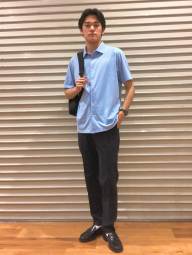 Сорочка з коротким рукавом AIRism UNIQLO 1159852913 (Блакитний XS)