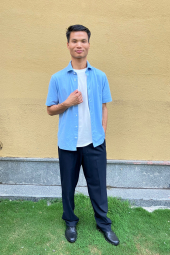 Сорочка з коротким рукавом AIRism UNIQLO 1159852913 (Блакитний XS)