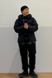 Фланелева сорочка в клітину UNIQLO 1159852954 (Чорний L)