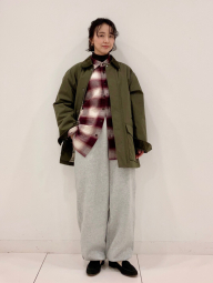 Фланелева сорочка в клітину UNIQLO 1159852993 (Червоний L)