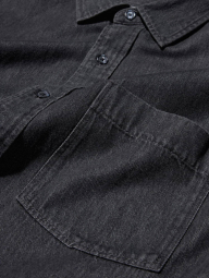 Джинсова сорочка UNIQLO 1159853407 (Чорний XL)