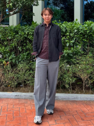 Джинсова сорочка UNIQLO 1159853407 (Чорний XL)