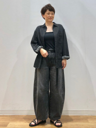 Джинсова сорочка UNIQLO 1159853407 (Чорний XL)