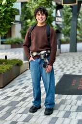 Фланелевая рубашка в клетку UNIQLO 1159853758 (Серый M)