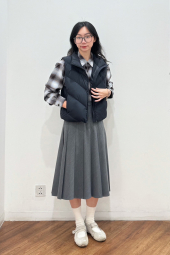 Фланелевая рубашка в клетку UNIQLO 1159853762 (Голубой 3XL)