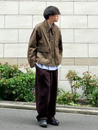 Рубашка в полоску UNIQLO 1159855178 (Голубой M)