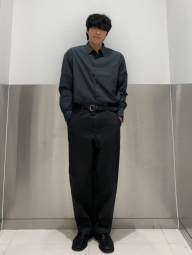 Рубашка оверсайз UNIQLO из плотной ткани 1159855692 (Зеленый XL)