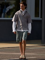 Рубашка оверсайз UNIQLO из плотной ткани 1159855962 (Белый XXL)