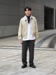 Рубашка оверсайз UNIQLO из плотной ткани 1159855962 (Белый XXL)