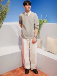 Рубашка оверсайз UNIQLO из плотной ткани 1159855962 (Белый XXL)