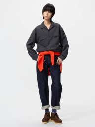 Сорочка з начосом UNIQLO and JW ANDERSON 1159856160 (Сірий M)