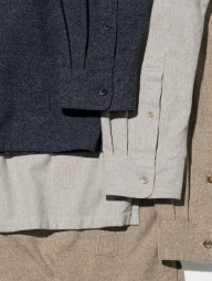 Сорочка з начосом UNIQLO and JW ANDERSON 1159856160 (Сірий M)