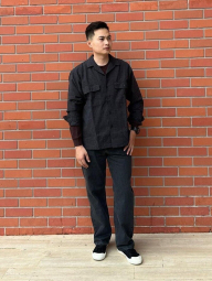 Сорочка з начосом UNIQLO and JW ANDERSON 1159856160 (Сірий M)