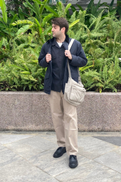 Сорочка з начосом UNIQLO and JW ANDERSON 1159856160 (Сірий M)