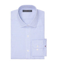 Мужская рубашка Tommy Hilfiger в клетку 1159856738 (Синий/Белый XXL)