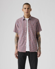 Рубашка с коротким рукавом Levi's в клетку 1159857165 (Разные цвета XXL)