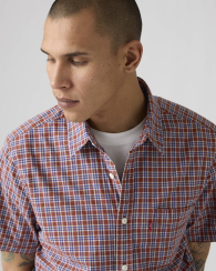 Рубашка с коротким рукавом Levi's в клетку 1159857165 (Разные цвета XXL)