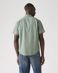 Рубашка с коротким рукавом Levi's с принтом 1159857173 (Зеленый XL)