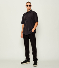 Чоловічі сорочки Armani Exchange з коротким рукавом 1159858285 (Чорний L)