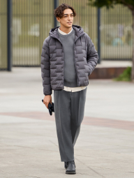 Фланелевая рубашка UNIQLO 1159858413 (Молочный 3XL)