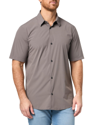 Чоловіча сорочка ARMANI EXCHANGE з коротким рукавом 1159858581 (Сірий L)