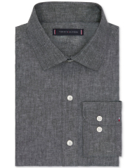 Чоловіча сорочка Tommy Hilfiger 1159858650 (Сірий L)