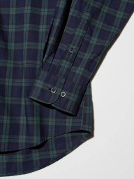 Сорочка у клітку UNIQLO 1159859004 (Зелений M)
