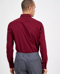 Мужская рубашка HUGO by Hugo Boss 1159859037 (Бордовый 42)