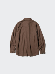 Фланелевая рубашка UNIQLO 1159859662 (Коричневый L)