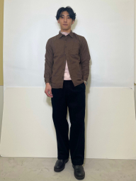 Фланелевая рубашка UNIQLO 1159859662 (Коричневый L)