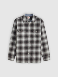Чоловіча фланелева сорочка Levi's 1159860218 (Сірий XL)