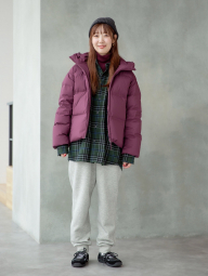 Фланелевая рубашка в клетку UNIQLO 1159860220 (Зеленый L)