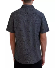 Чоловіча сорочка Karl Lagerfeld Paris з коротким рукавом 1159860818 (Чорний XXL)
