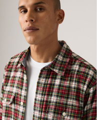 Мужская фланелевая рубашка Levi's в клетку 1159863042 (Разные цвета XL)