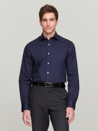 Мужская рубашка Tommy Hilfiger 1159863461 (Синий XXL)