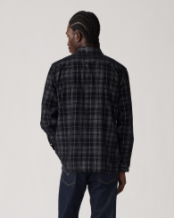 Мужская вельветовая рубашка Levi's 1159864065 (Черный/Белый XL)