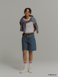 Легкая рубашка на пуговицах UNIQLO из ткани шамбре 1159906037 (Синий M)