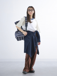 Джинсова сорочка на гудзиках JW Anderson UNIQLO 1159962636 (Синій XL)