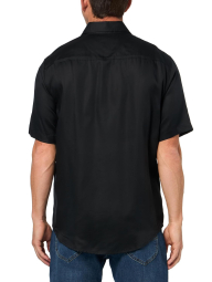 Мужская рубашка Armani Exchange с коротким рукавом 1159983343 (Черный M)